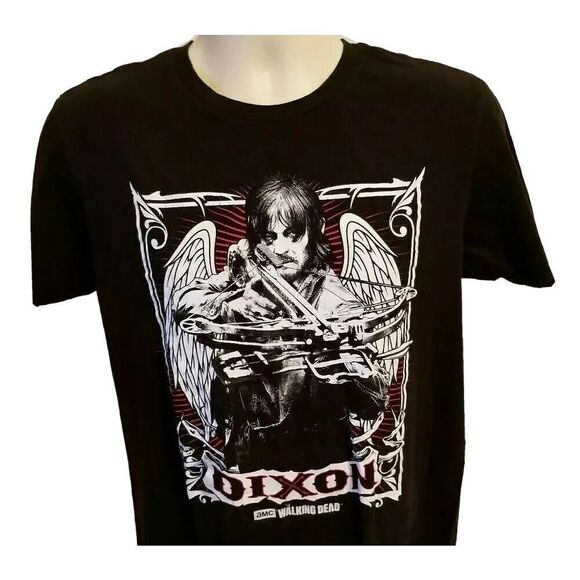 The Walking Dead Daryl Dixon with Cross Bow TShirt - Picture 6 of 6